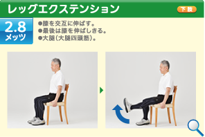 レッグエクステンション