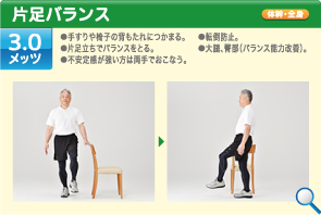 片足バランス